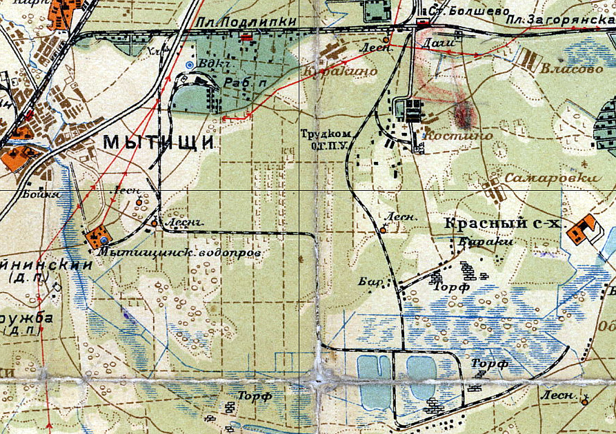 Карта торфяников московской области